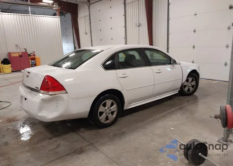 2010 Chevrolet Impala Lt z USA, uszkodzony, nr VIN 2G1WB5EK8A1242447